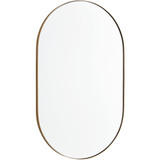 Capsule Mirror 32 Inch Tall and 20 Inch Wide by Quorum - 15-2032