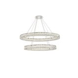 Monroe  LED Light Oversized Chandelier by Elegant - 3503D40