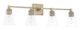 4 Light Vanity Light 33 Inch Wide by Capital - 12184