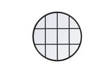 Motif 31.5 Inch Windowpane Mirror by Elegant Decor - MR633232