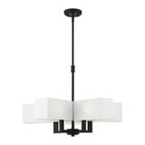 Rubix 5 Light Medium Chandelier by Livex - 42675CH