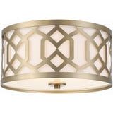 Jennings 3 Light 16.25 Inch Wide Flush Mount by Crystorama - 2263