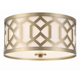 Jennings 3 Light 16.25 Inch Wide Flush Mount by Crystorama - 2263
