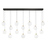 Iissa 63W 14 LED Chandelier 8.5 Inch Tall and 15.5 Inch Wide by Eurofase - 48938