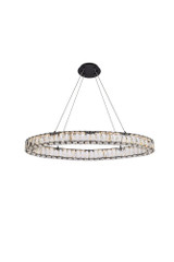 Monroe 32W 1 LED Light Medium Pendant by Elegant - 3503D36