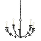Florian 5 Light Large Chandelier by Troy - F4428