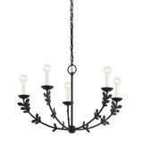 Florian 5 Light Large Chandelier by Troy - F4428