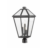 Talbot 3 Light Outdoor Post Mount Lantern 12.25 x 24.25 Inches by Z Lite - 579PHXLR