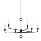 Orson 6 Light Large Chandelier by Troy - F9531