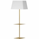 Gretchen 1 Light Floor Lamp 62.75 by 26 Inches by Dainolite - GTC-S641F-WH