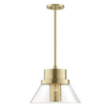 Paoli 1 Light Medium Pendant 15.5 Inch Length by Hudson Valley - 4032
