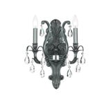 Dawson 2 Light Classic Candle Style Wall Sconce by Crystorama - 5563