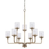 Colton 9 Light Oversized Chandelier by Homeplace - 428891