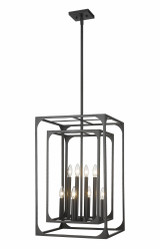 Easton 8 Light Chandelier 27 Inches Tall and 16.5 Inches Wide by Z-Lite - 3038-8