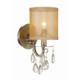 Hampton 1 Light Candle Style Wall Sconce by Crystorama - 5621