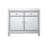 Reflexion 2 Drawers 2 Doors Nightstand 32 Inch Tall by Elegant Decor - MF72002