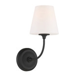Sylvan 1 Light Wall Mount by Crystorama - 2441