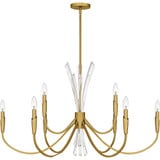 Cecily 9 Light Chandelier 25 Inch Tall and 40 Inch Wide by Quoizel - CCY5040