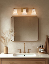 Alabaster Rocks Era 3 Light Round Vanity Light by Justice Design - ALR-8443-20