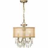 Hampton 3 Light Small Chandelier by Crystorama - 5623