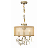 Hampton 3 Light Small Chandelier by Crystorama - 5623