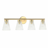 Vienna 4 Light Vanity Light by Dainolite - VIE-304W