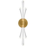 Cecily 12W LED Wall Sconce 22.5 Inch Tall and 5 Inch Wide by Quoizel - CCY8805