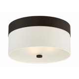 Grayson 3 Light 16 Inch Wide Flush Mount by Crystorama - 293