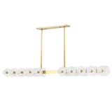 Austen 120W 20 LED Light Oversized linear Island Pendant by Hudson Valley - 4260