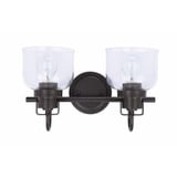 Brighton 2 Light Vanity Light by Brio - BR802