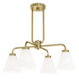 Wynridge 4 Light Medium Chandelier by LUMLight - 3000