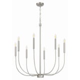 Traci 8 Light Chandelier 37.25 Inch Tall and 30.75 Inch Wide by Craftmade - 59828
