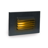 5 Inches 120V 3.5W 1 LED Horizontal Louvered Step/Wall Light by WAC Limited - WL-LED120