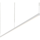 Thin Line 1 LED One Sided Pendant 5 Inch and 96 Inch Wide by Sonneman - 2816-8-J20