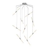 Ballet 369W 9 LED Spreader Chandelier 21.25 Inches Wide by Sonneman - 2894-J20