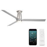 Smooth 3 Blade Flush Mount Ceiling Fan with Light Kit by Modern Forms - FH-W2502-52
