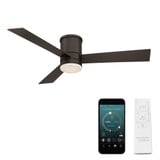 Axis 52 Inch 3 Blade Flush Mount Ceiling Fan with Light Kit by Modern Forms - FH-W1803-5211
