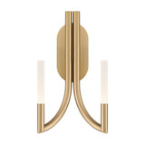 Olette 7W 2 LED Wall Sconce 17 Inch Tall and 8.5 Inch Wide by Eurofase - 49009