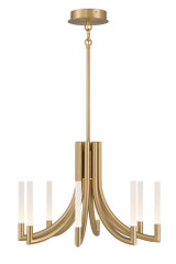 Olette 32W 8 LED Chandelier 17 Inch Tall and 24 Inch Wide by Eurofase - 49010
