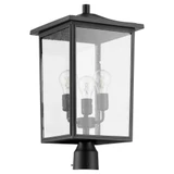 Riverside 3 Light Outdoor Post Lantern 11 x 21.5 inches by Quorum  - 724-11