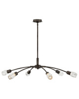 Atera 6 Light Oversized Chandelier by Fredrick Ramond FR33326 - FR33326