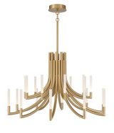 Olette 80W 20 LED Chandelier 26.5 Inch Tall and 42 Inch Wide by Eurofase - 49012
