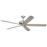 Santori 5 Blade Ceiling Fan 16.45 Inch Tall and 72 Inch Wide by Craftmade - STN72