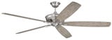 Santori 5 Blade Ceiling Fan 16.45 Inch Tall and 72 Inch Wide by Craftmade - STN72
