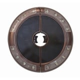Luna Round Umbrella Light with Bluetooth Speaker by SimplyShade - SS-LUNA