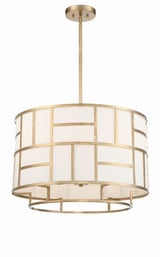 Danielson 6 Light Medium Chandelier by Crystorama - DAN-406