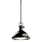 Hatteras Bay 1 Light Medium Pendant 11.75 Inch Wide by Kichler - 2665