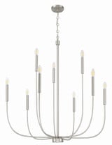Traci 9 Light Chandelier 41 Inch Tall and 37.38 Inch Wide by Craftmade - 59829