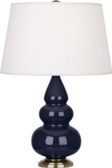 Small Triple Gourd 1 Light Accent Lamp 24.38 x 15 Inches by Robert Abbey - STG24-375