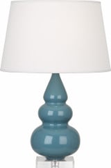 Small Triple Gourd 1 Light Accent Lamp 7.25 Inches and 24 x Robert Abbey - STG24